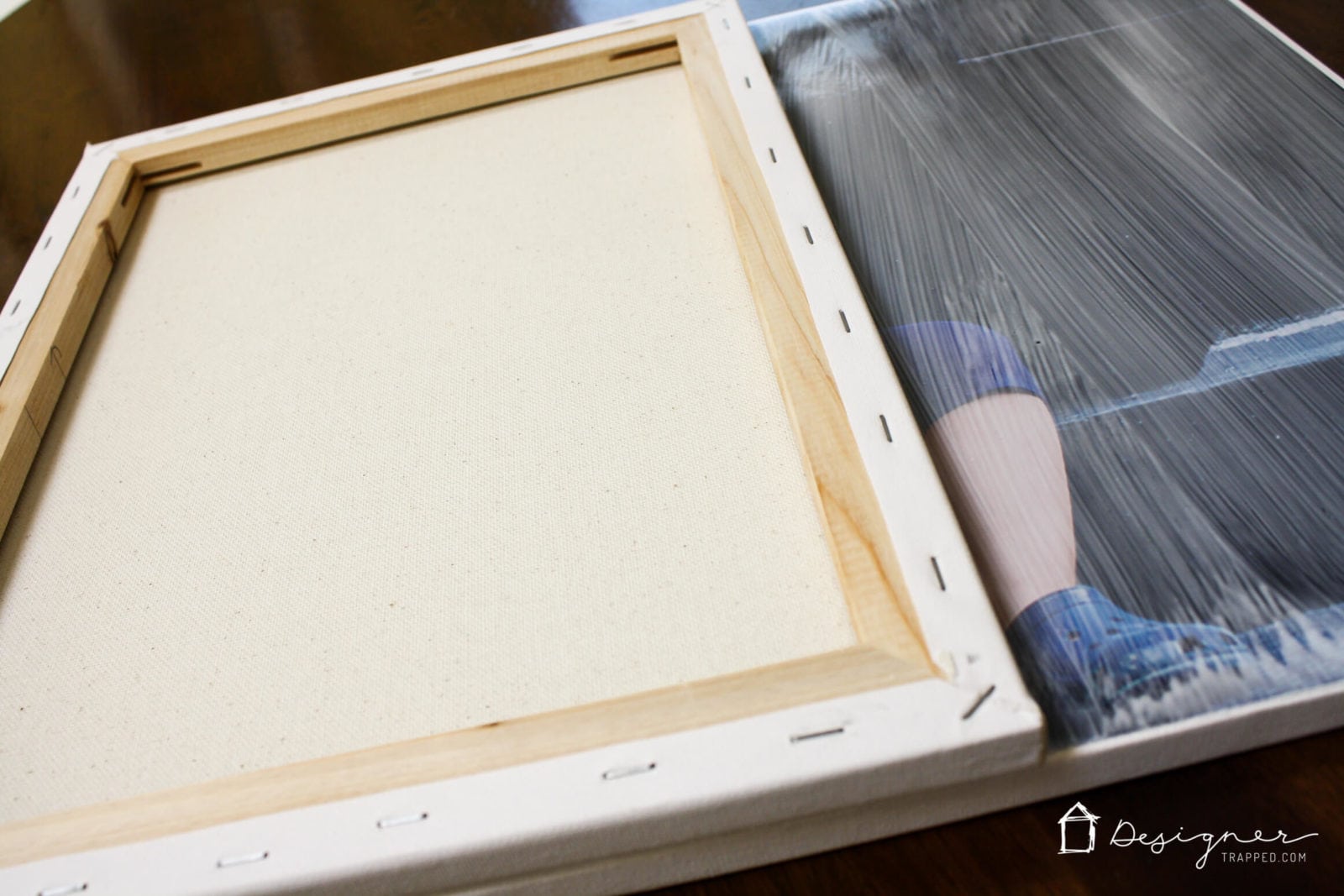 DIY Photo Canvases With Authentic Texture for Less than $10